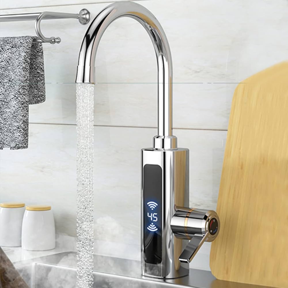 Amazon | 電気温水器蛇口 小型電気給湯器 瞬間湯沸かし器